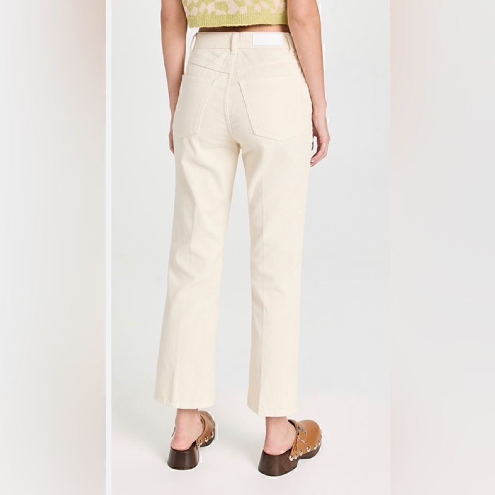 NWT RE/DONE 70s pocket loose flare in vintage ivory. 31 - Picture 2 of 13